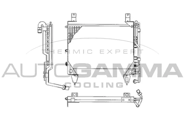 Condenser, air conditioning (102693)
