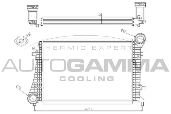 Charge Air Cooler (104985)