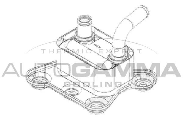 Oil Cooler, engine oil (102495)