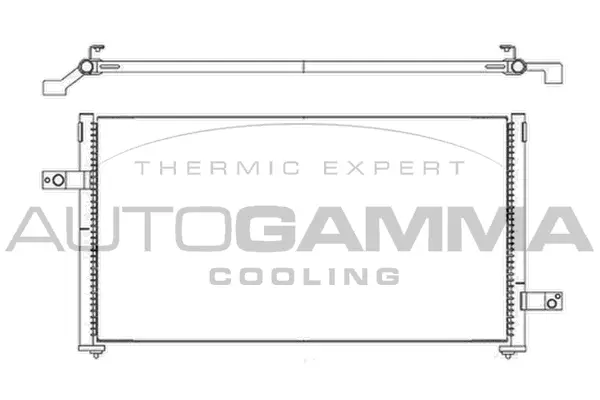 Condenser, air conditioning (105649)