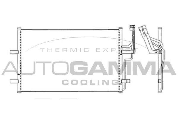 Condenser, air conditioning (103622)