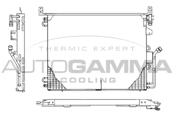 Condenser, air conditioning (101729)