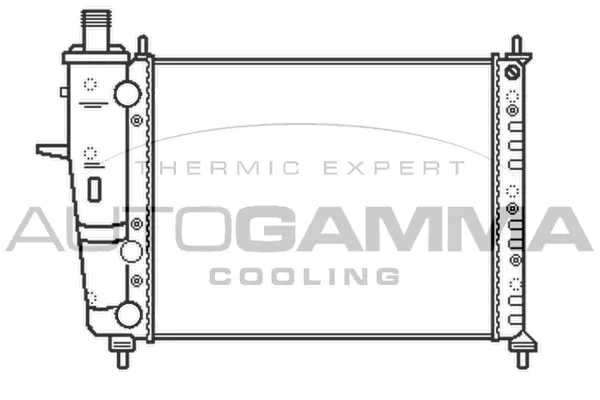 Radiator, engine cooling (101180)