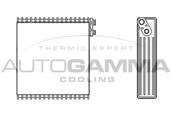 Evaporator, air conditioning (112064)