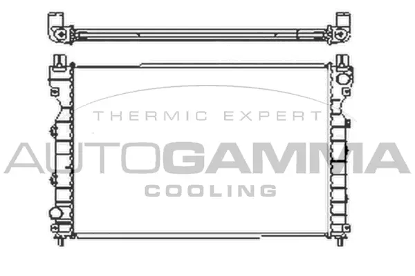 Radiator, engine cooling (103867)