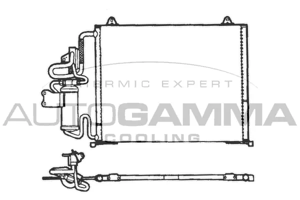 Condenser, air conditioning (101804)