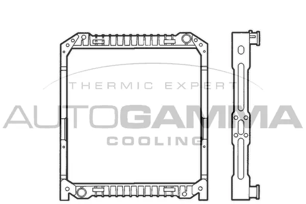 Radiator, engine cooling (400784)