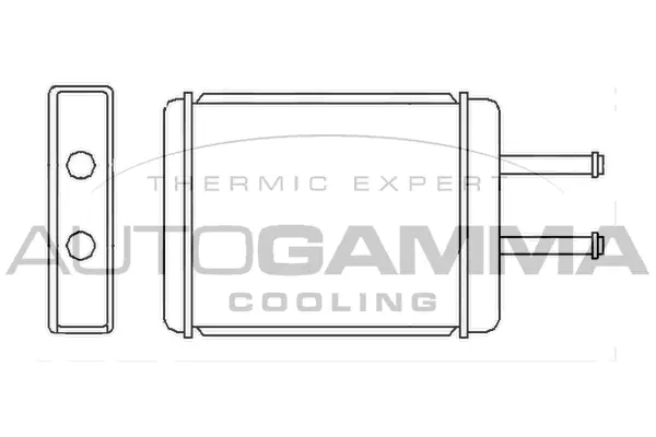Heat Exchanger, interior heating (105279)
