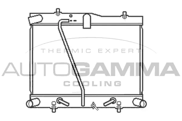 Radiator, engine cooling (105139)