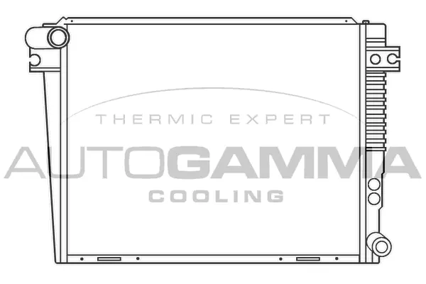 Radiator, engine cooling (100122)