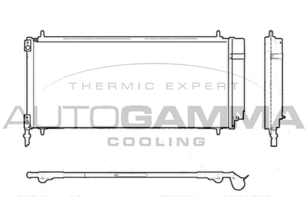 Condenser, air conditioning (103709)