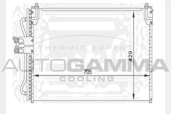 Condenser, air conditioning (104479)