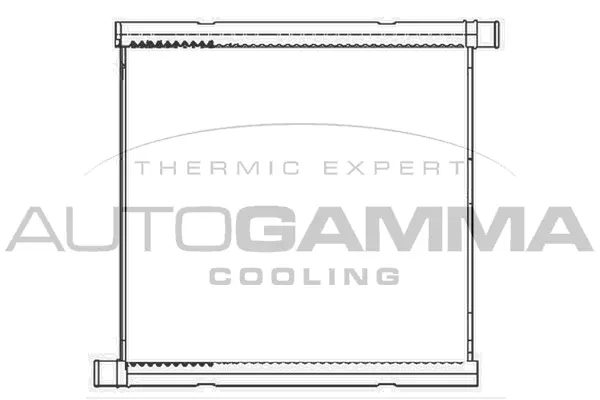 Radiator, engine cooling (105450)