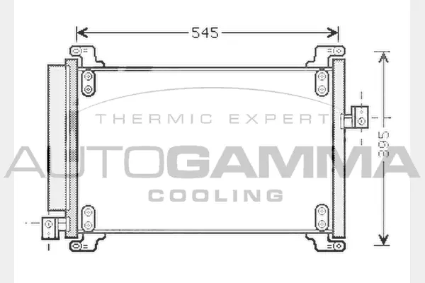 Condenser, air conditioning (104468)