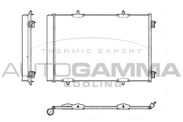Condenser, air conditioning (103972)
