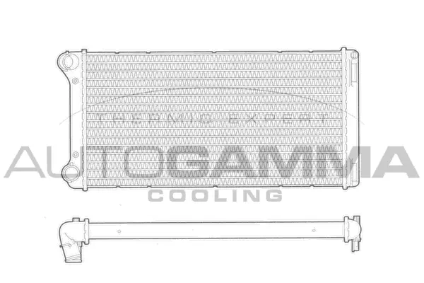 Radiator, engine cooling (103358)