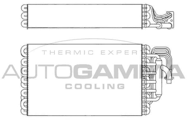 Evaporator, air conditioning (112077)