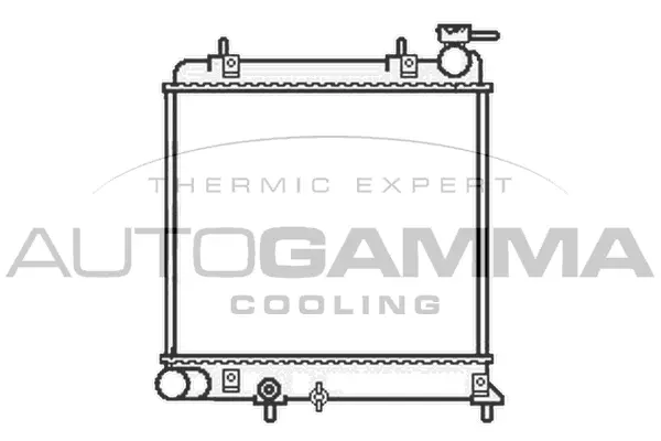 Radiator, engine cooling (104826)