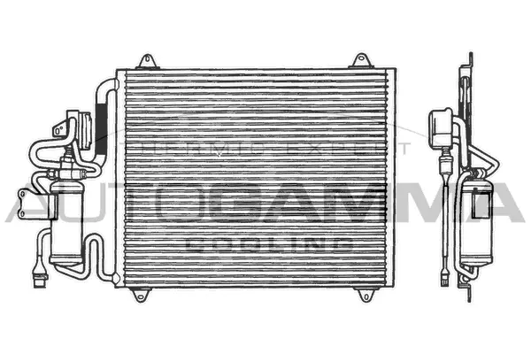 Condenser, air conditioning (101806)