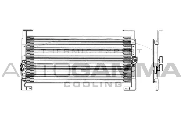 Condenser, air conditioning (101744)
