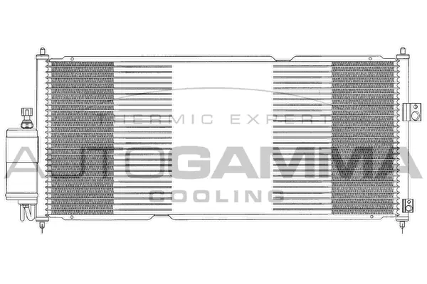 Condenser, air conditioning (102718)