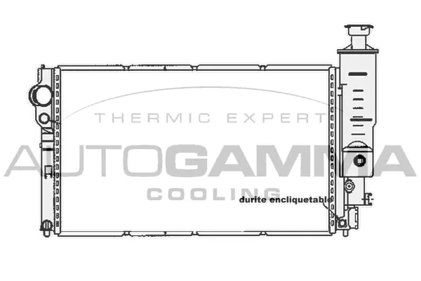 Radiator, engine cooling (104121)