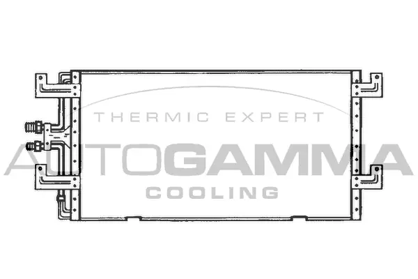 Condenser, air conditioning (102824)