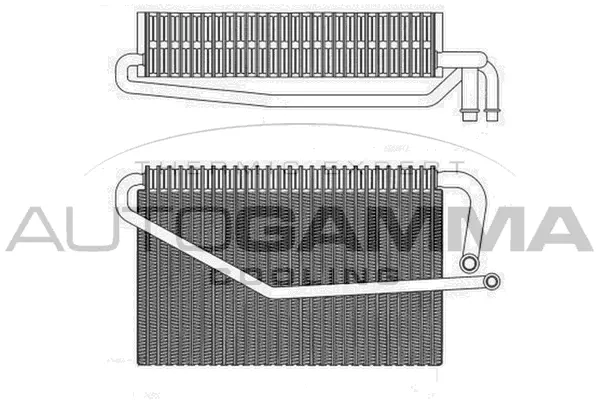 Evaporator, air conditioning (112166)