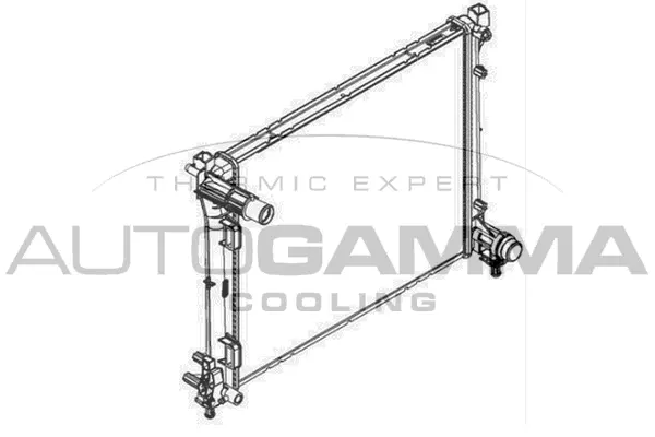 Radiator, engine cooling (107099)