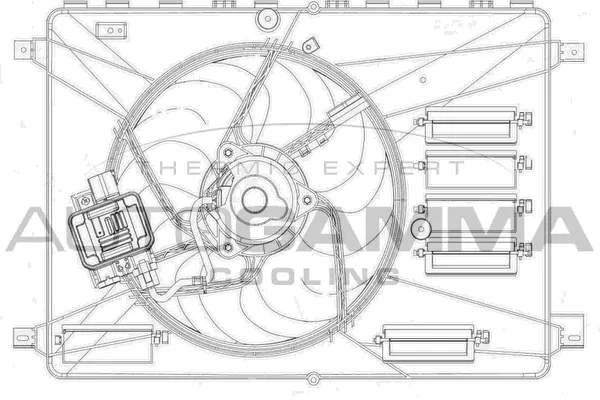 Fan, engine cooling (GA200910)