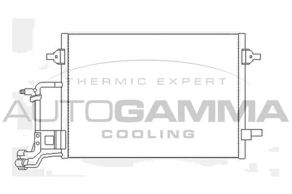 Condenser, air conditioning (107315)