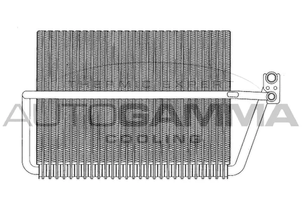 Evaporator, air conditioning (112036)