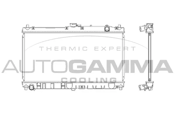 Radiator, engine cooling (103152)