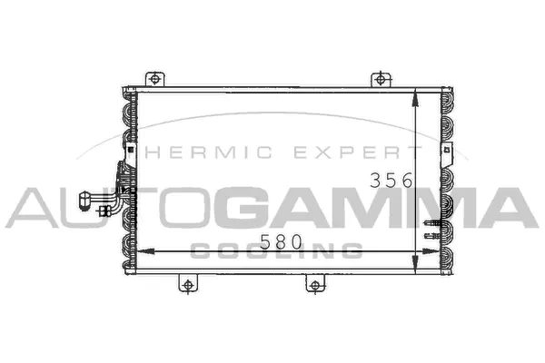 Condenser, air conditioning (101560)
