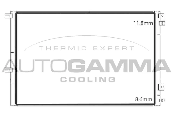 Condenser, air conditioning (107906)