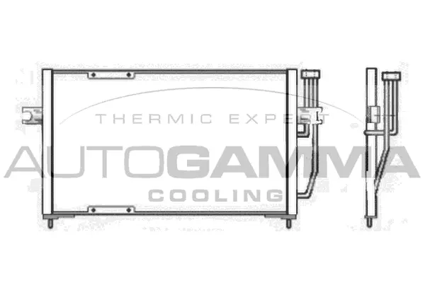 Condenser, air conditioning (102710)