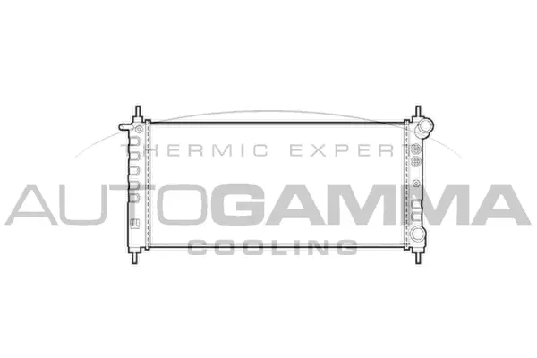 Radiator, engine cooling (101337)
