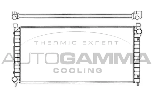 Radiator, engine cooling (102938)