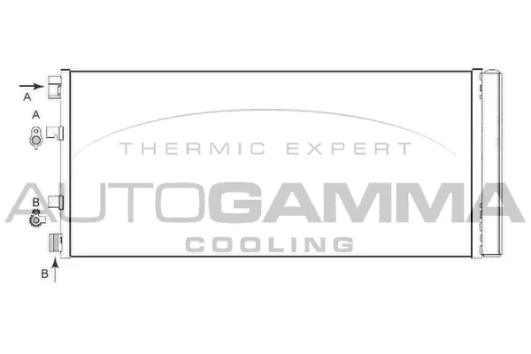 Condenser, air conditioning (105714)