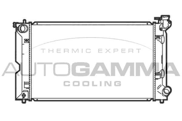 Radiator, engine cooling (107057)