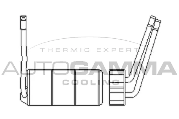 Heat Exchanger, interior heating (105419)