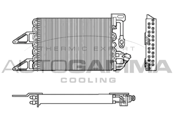 Condenser, air conditioning (103042)