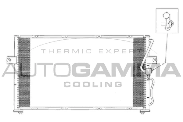 Condenser, air conditioning (103611)
