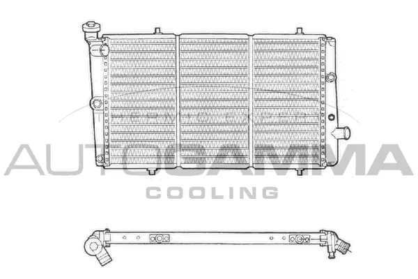 Radiator, engine cooling (103065)