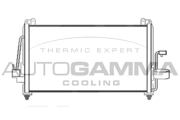 Condenser, air conditioning (103809)