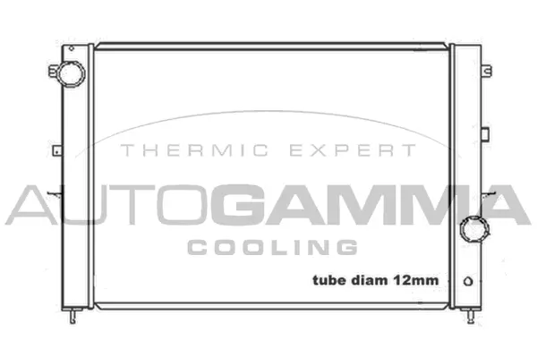 Radiator, engine cooling (104664)