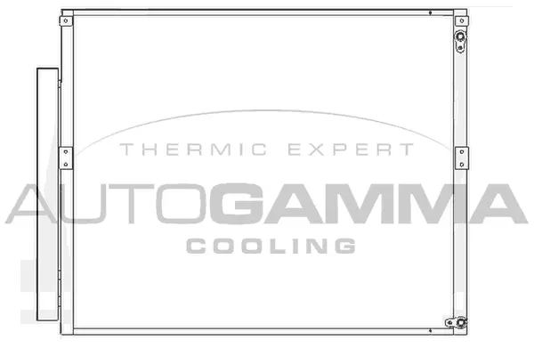 Condenser, air conditioning (105154)