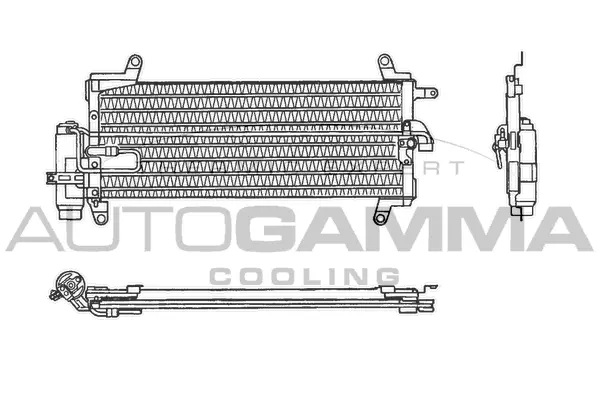 Condenser, air conditioning (102639)