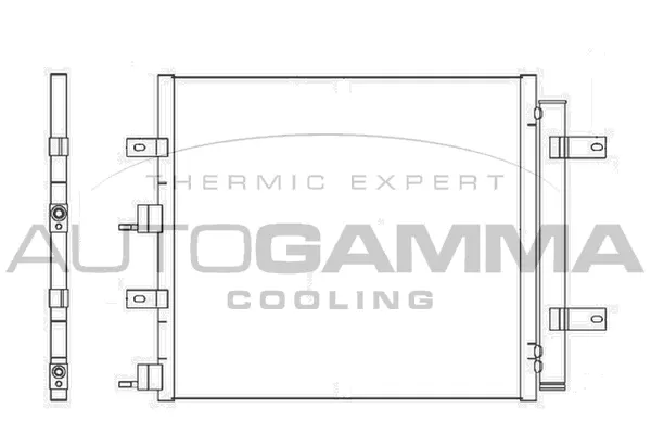Condenser, air conditioning (105351)