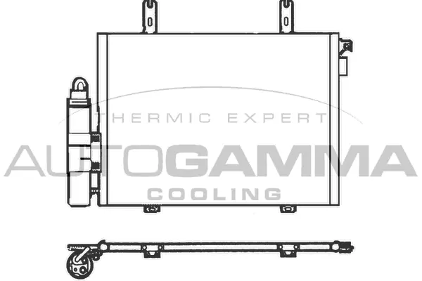 Condenser, air conditioning (102562)